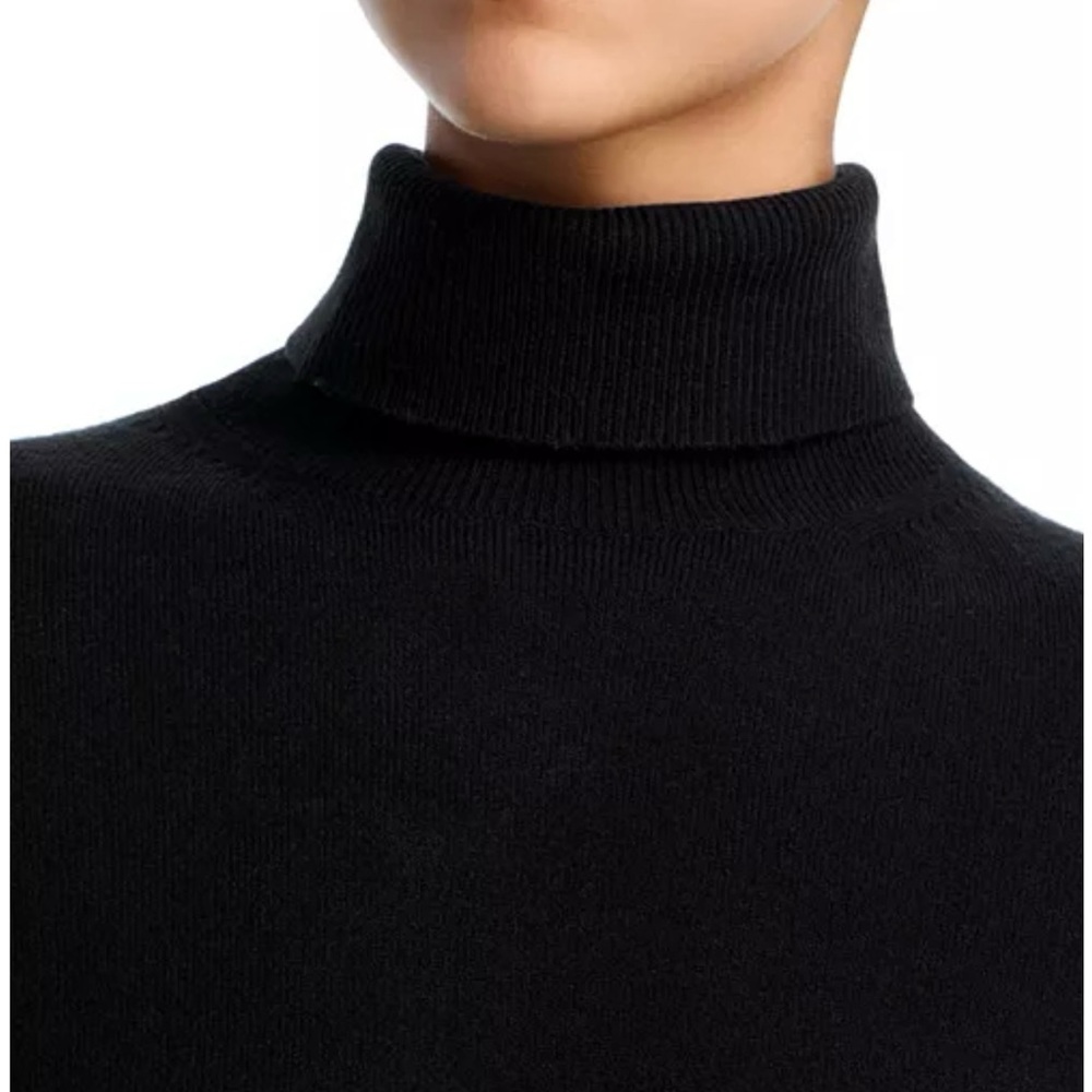 French Connection Elegant Black Turtleneck Sweater